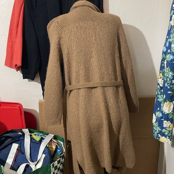 100% baby alpaca luxury cardigan robe - Picture 9 of 9